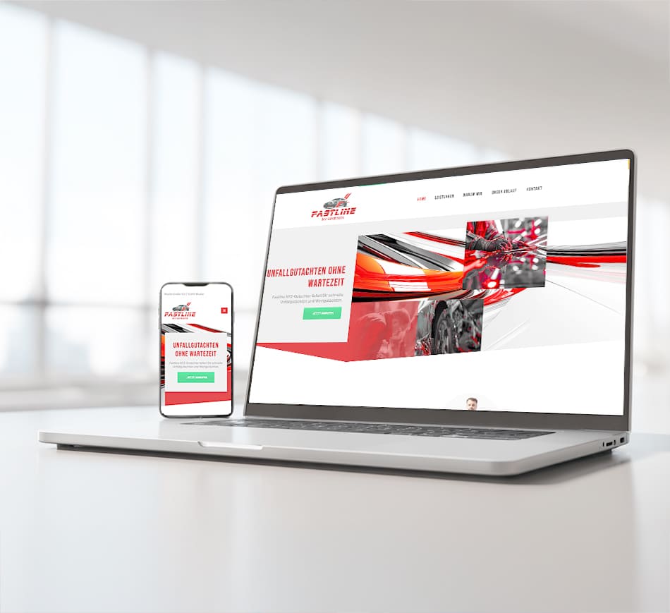 Online Werbung für KFZ Gutachter